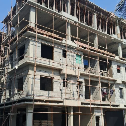 BLOCK-1, 1st & 2nd FLOOR BRICK WORK DONE | Feb'25