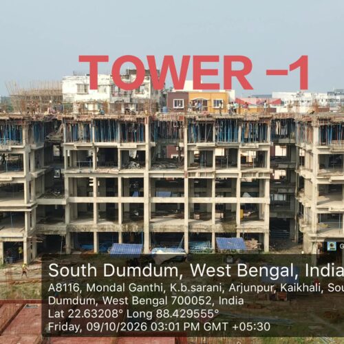 TOWER-1, 5th FLOOR CASTING DONE | Oct'26